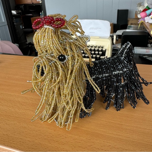 Wire Beaded Dog Decor - Picture 3 of 8